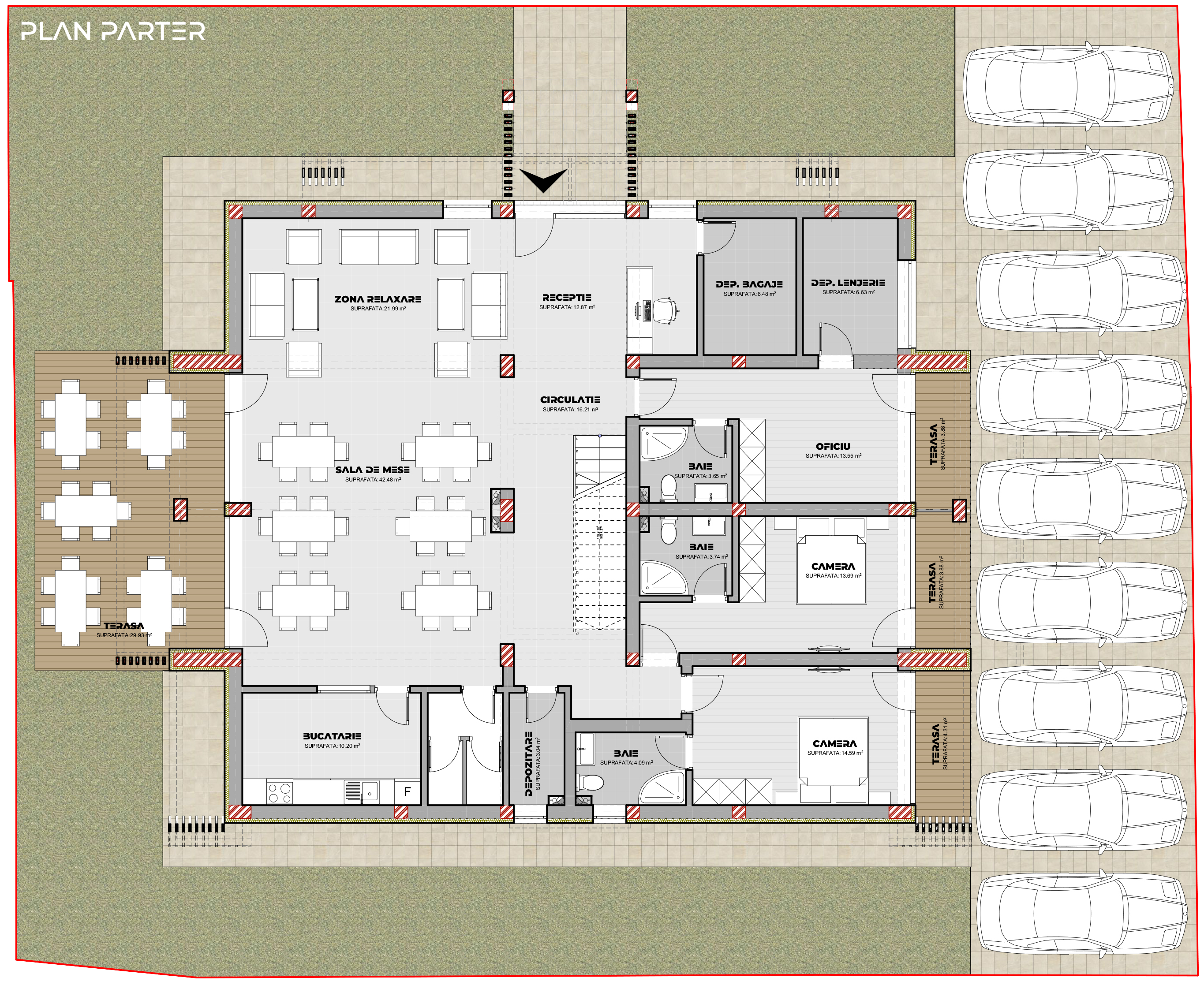 proiect locuințe de vacanță P+2 EF Architecture