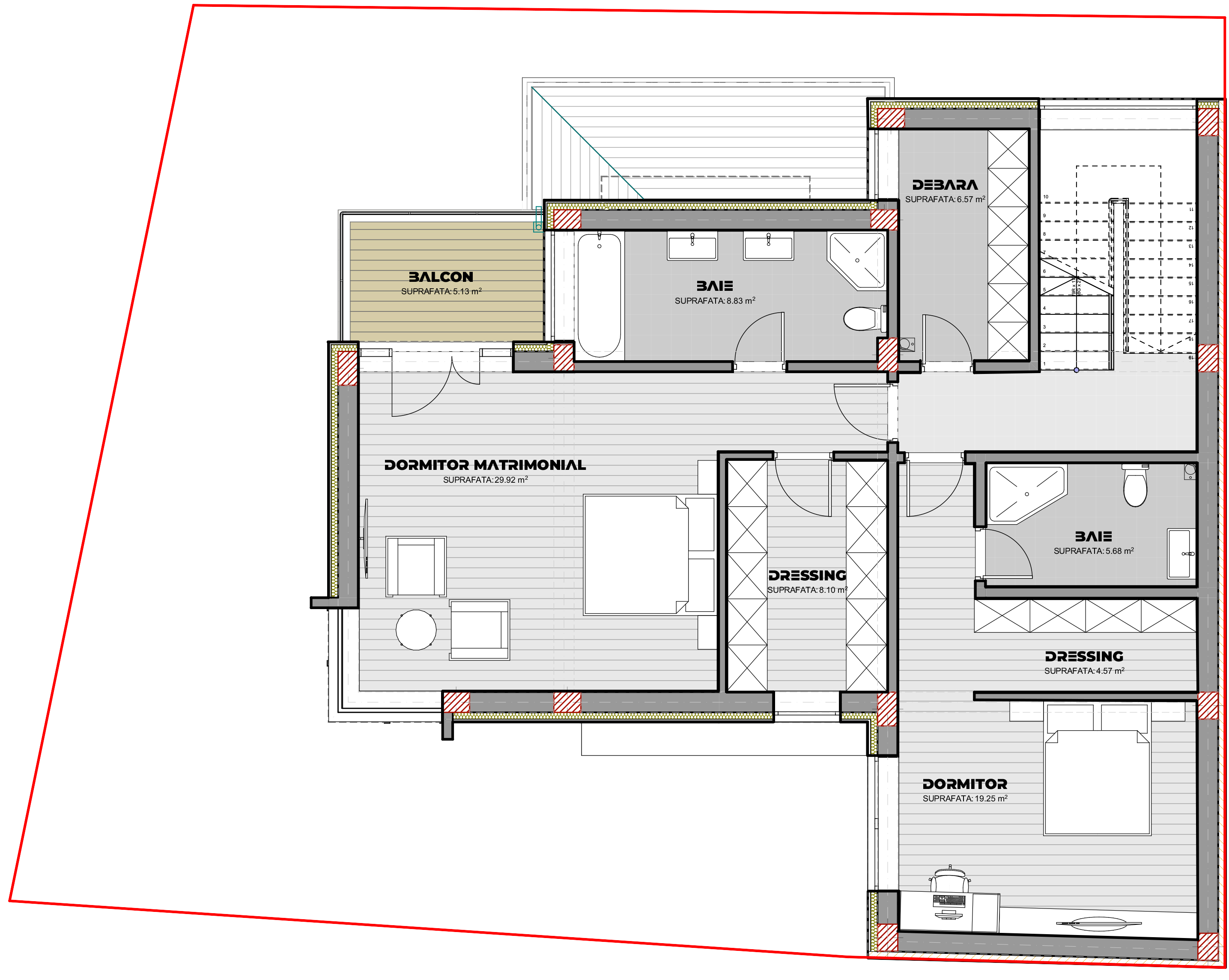 casă modernă S+P+1-2E EF16 EF Architecture
