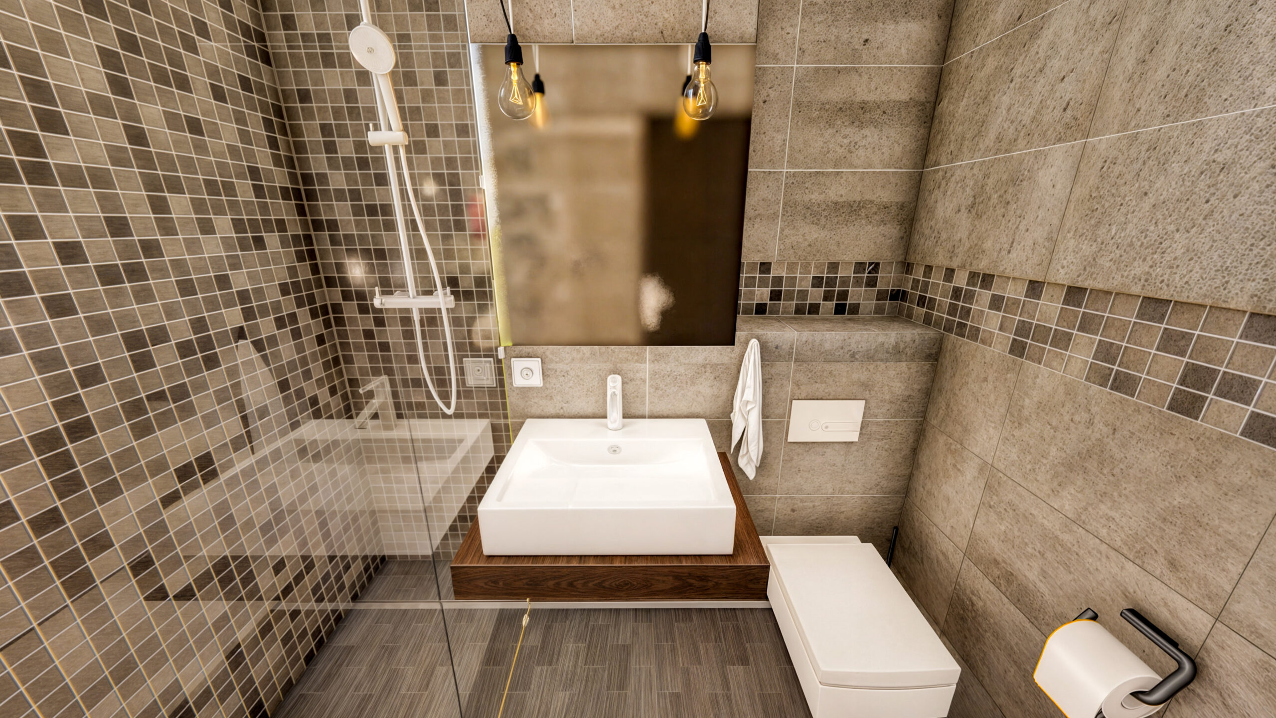 proiect apartament două camere EF Architecture