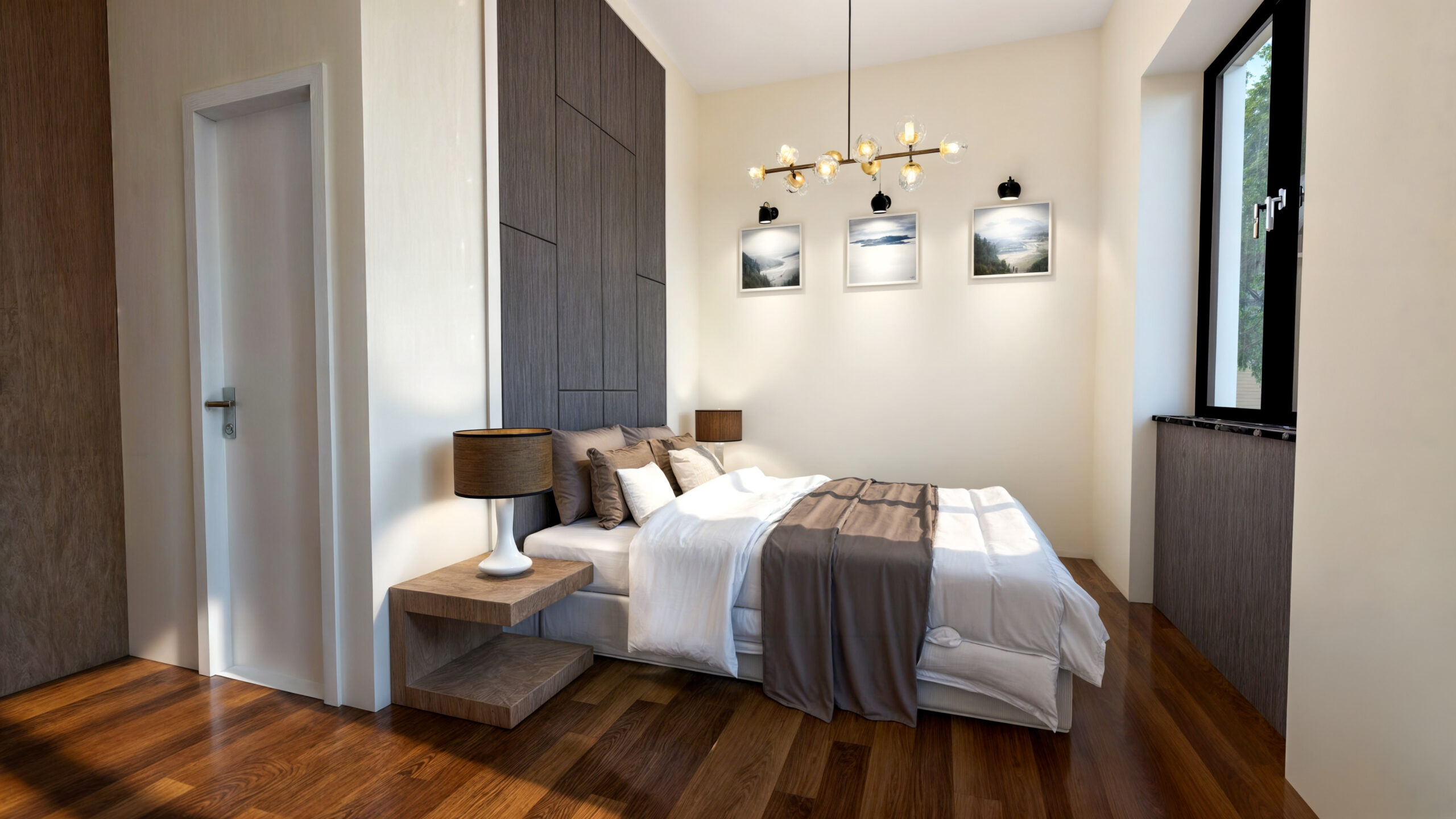 Design Interior Aparthotel Modern - EF Architecture