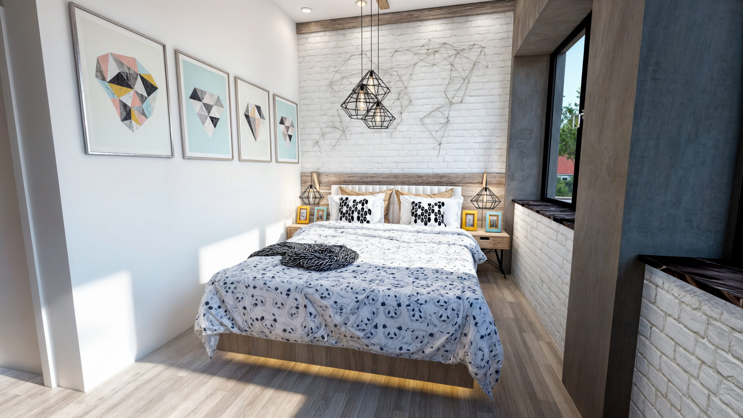 Design Interior Aparthotel Modern - EF Architecture