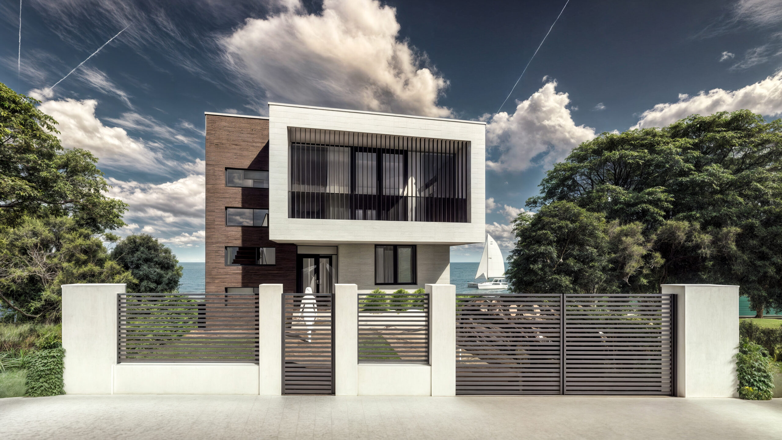 proiect casă modernă S+P+1E EF Architecture