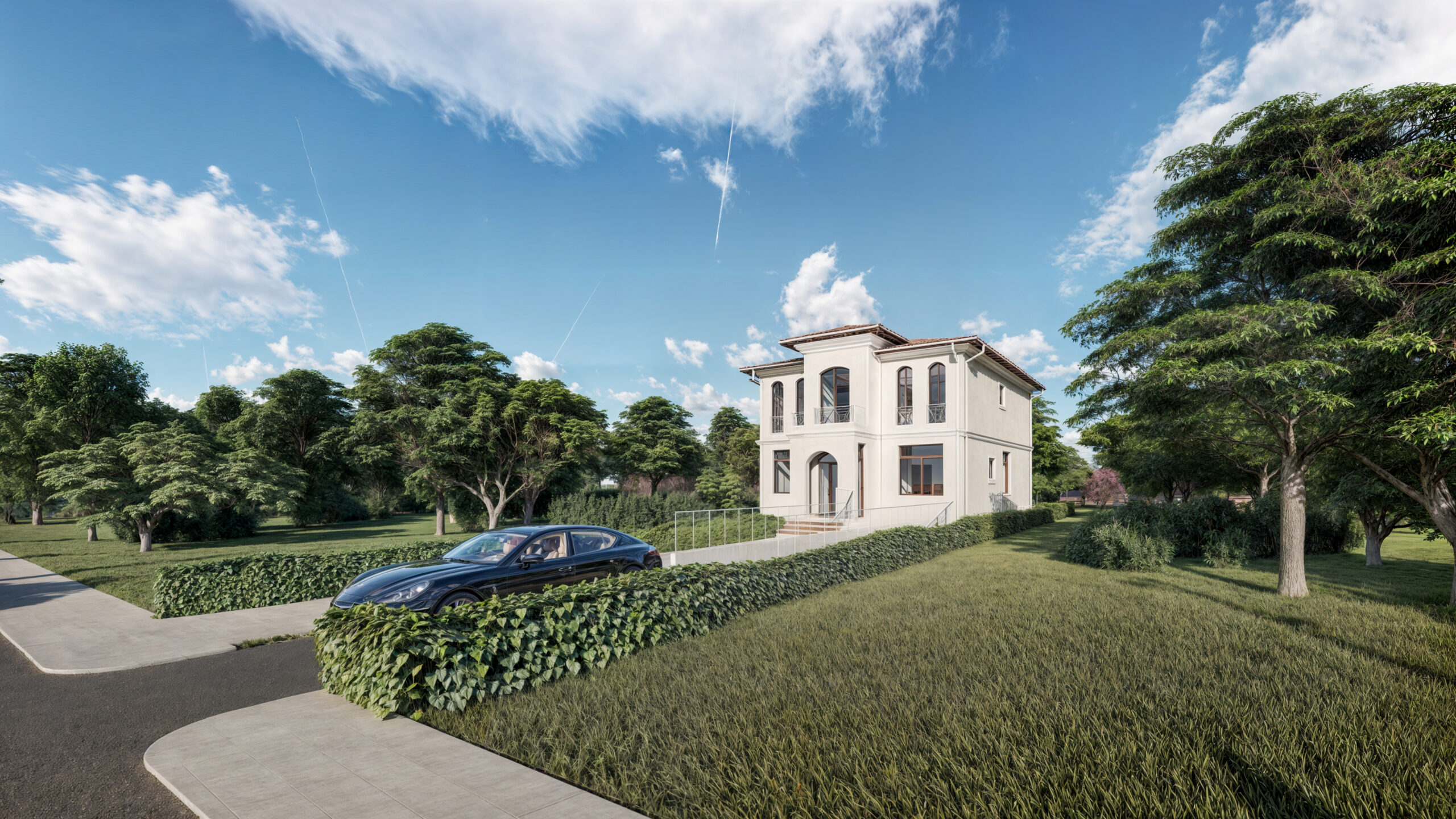 proiect casa clasica S+P+1E EF Architecture