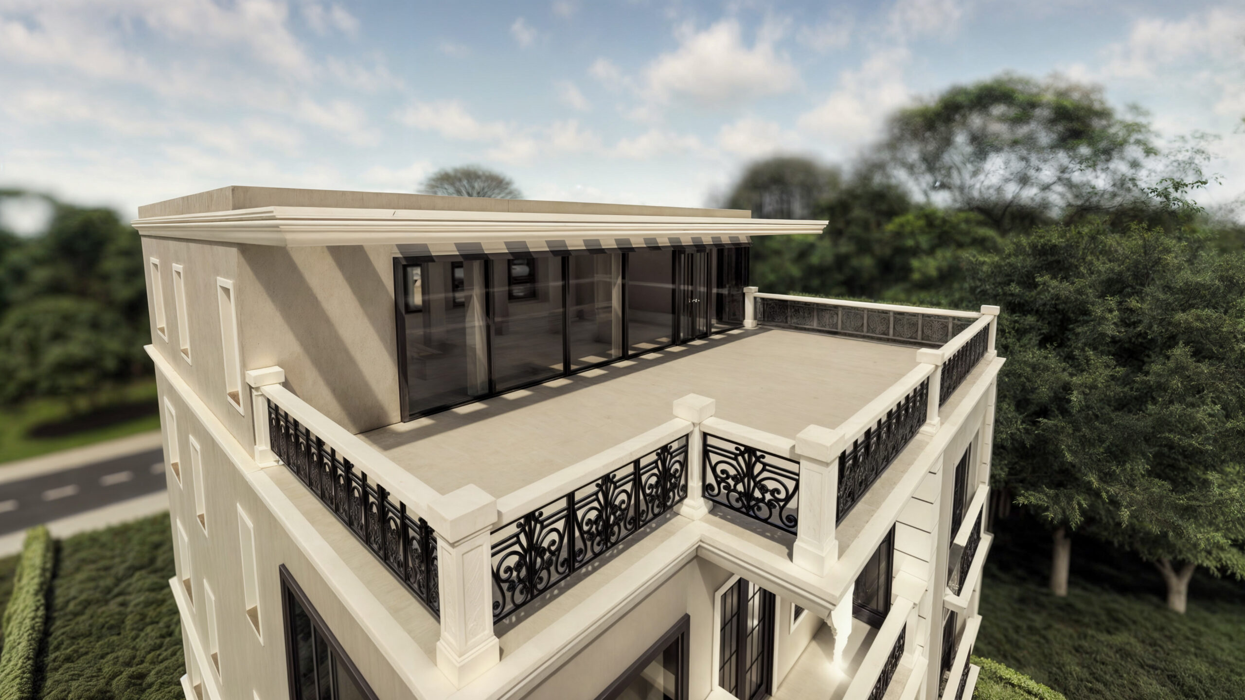 proiect casă clasică D+P+1E EF Architecture