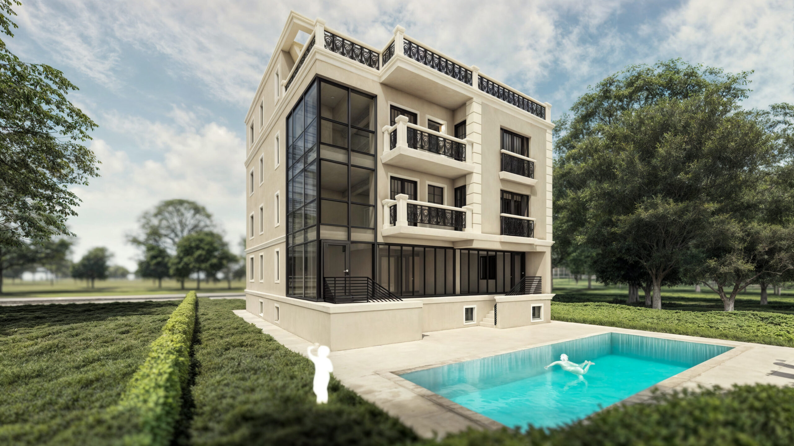 proiect casă clasică D+P+1E EF Architecture