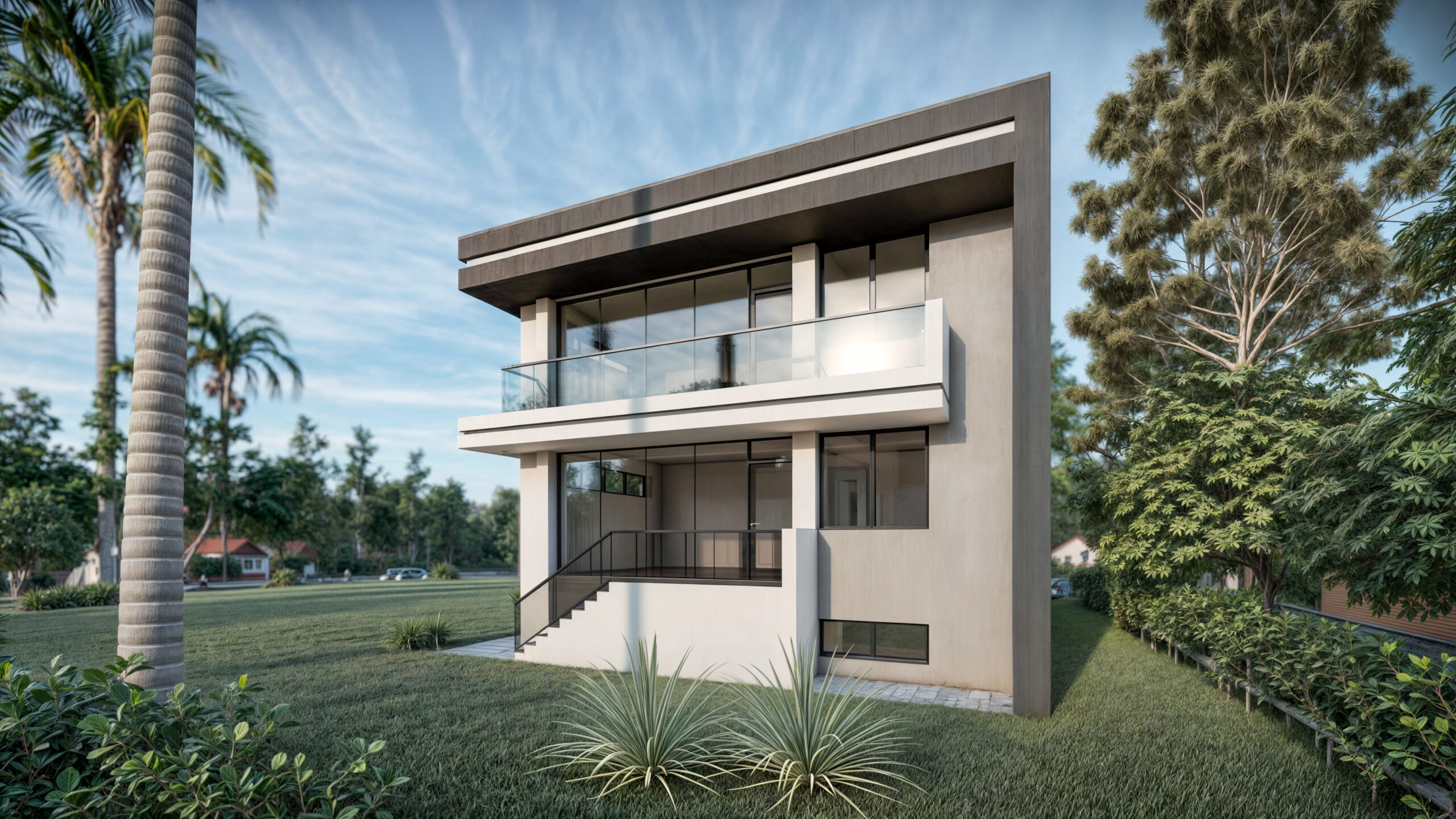 proiect casă modernă D+P+1E EF Architecture