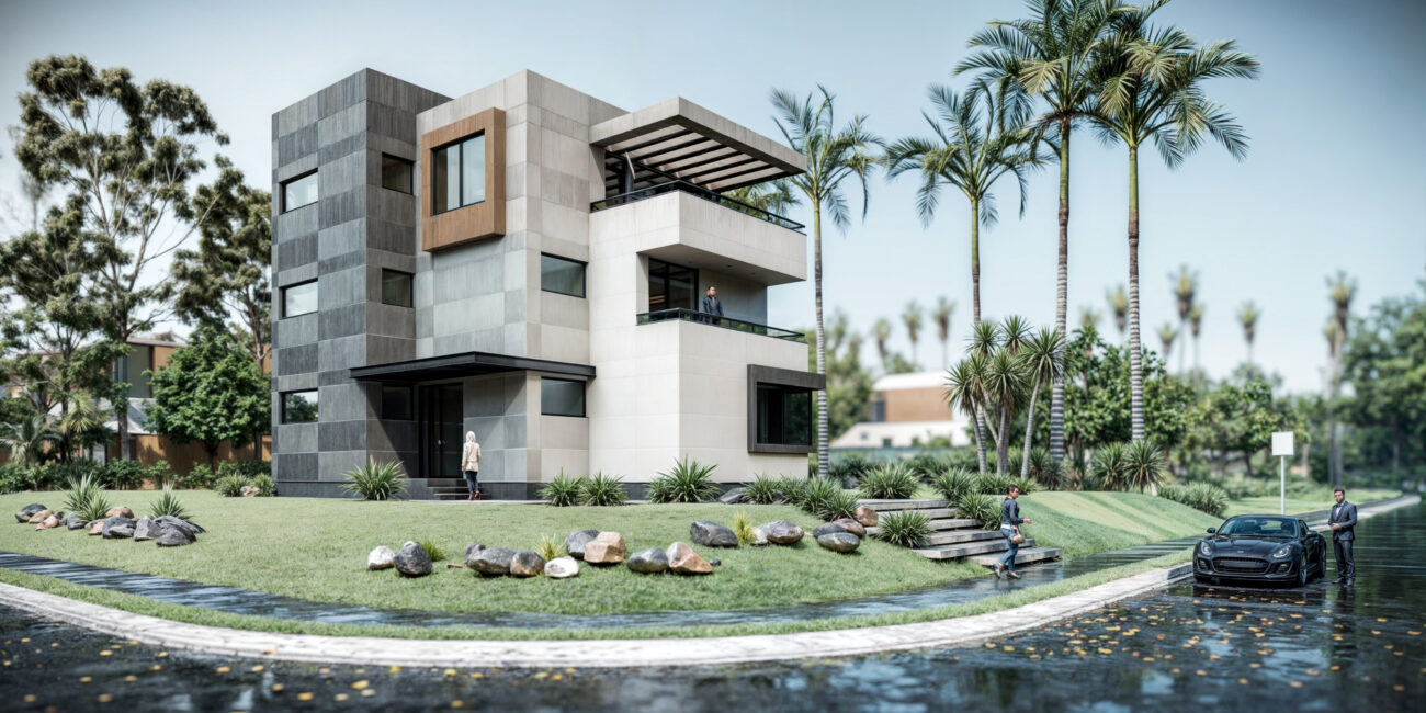 casă modernă S+P+1-2E EF16 EF Architecture