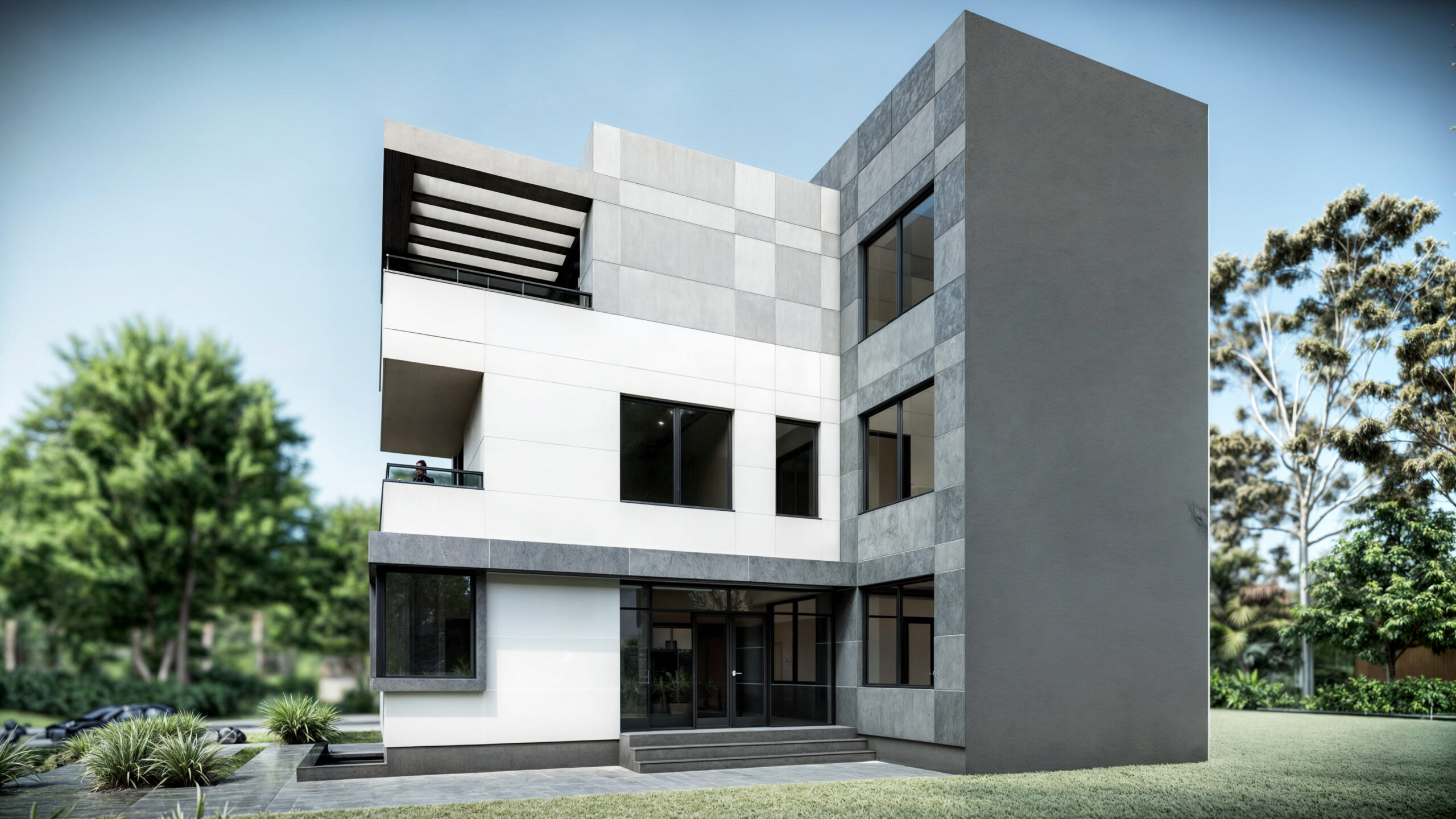 casă modernă S+P+1-2E EF16 EF Architecture