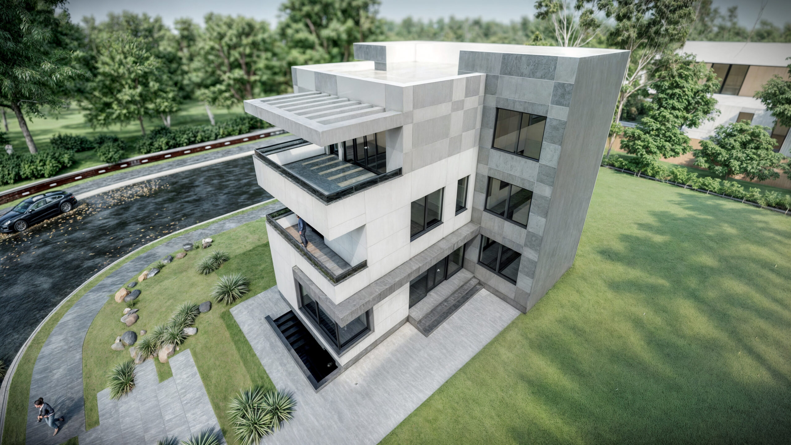 casă modernă S+P+1-2E EF16 EF Architecture