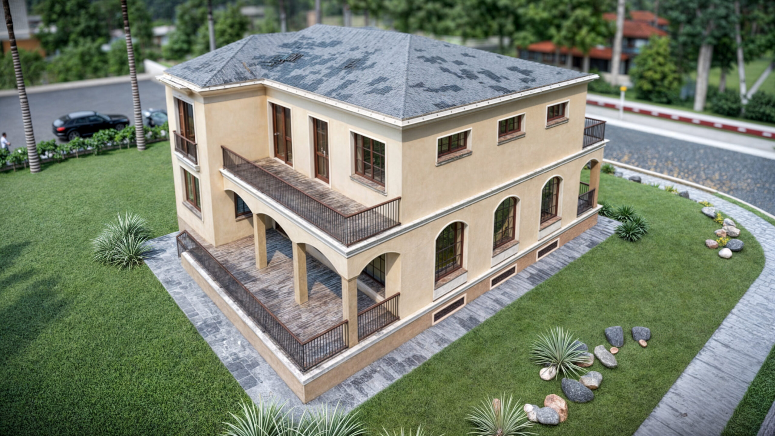 proiect casă modernă S+P+1E EF Architecture