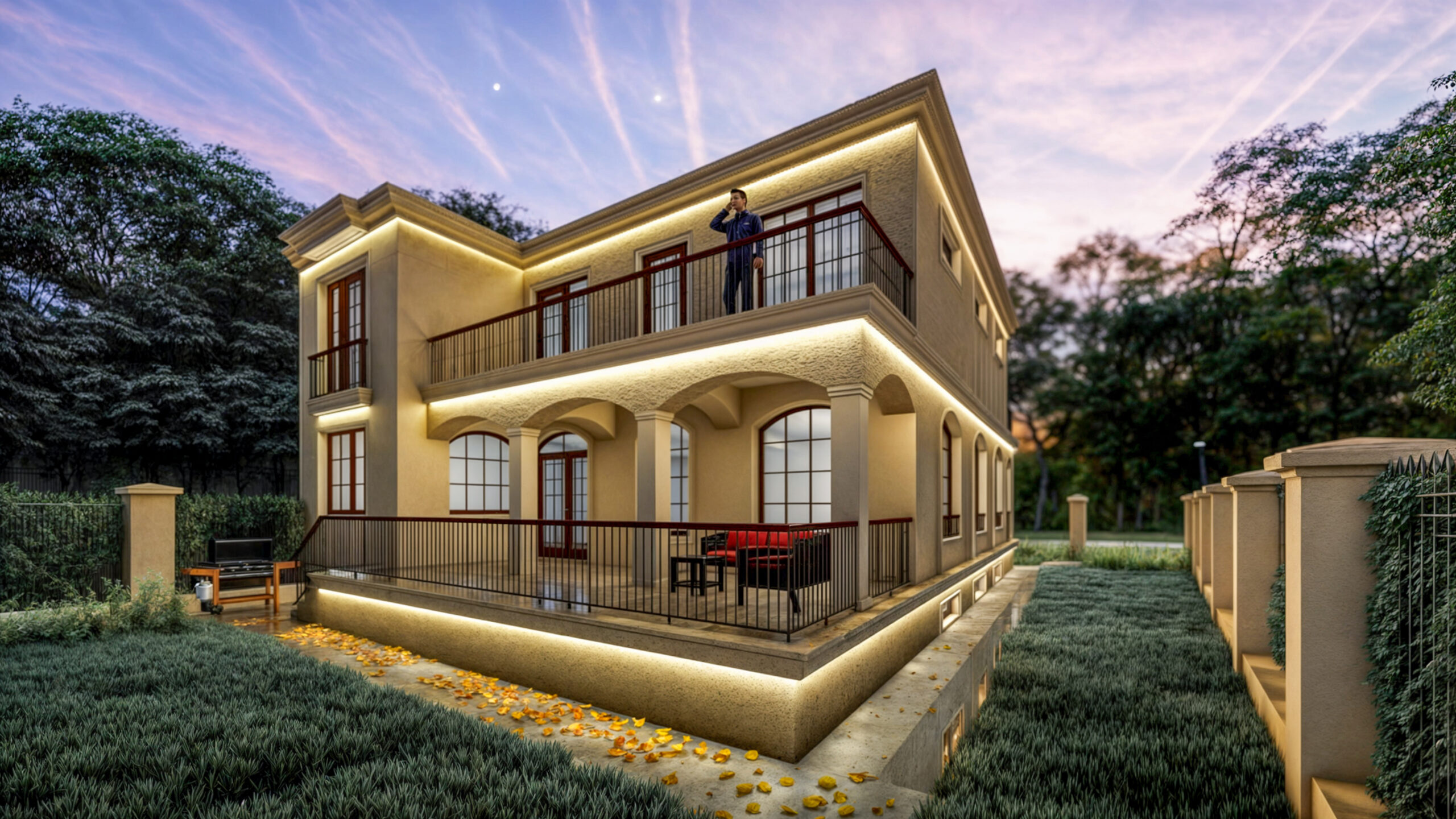 proiect casă modernă S+P+1E EF Architecture