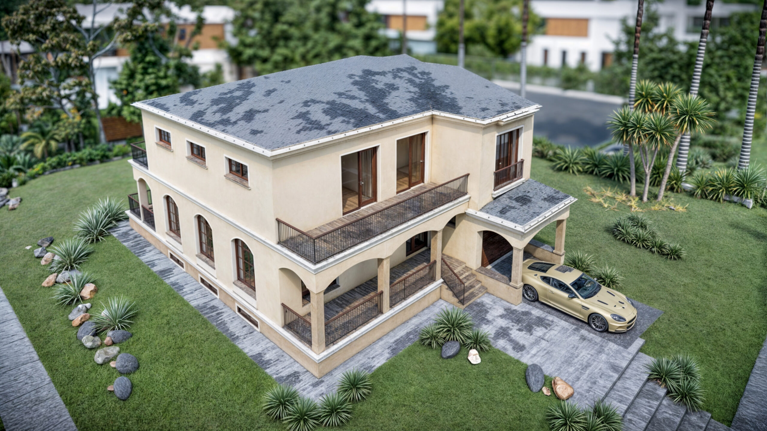 proiect casă modernă S+P+1E EF Architecture