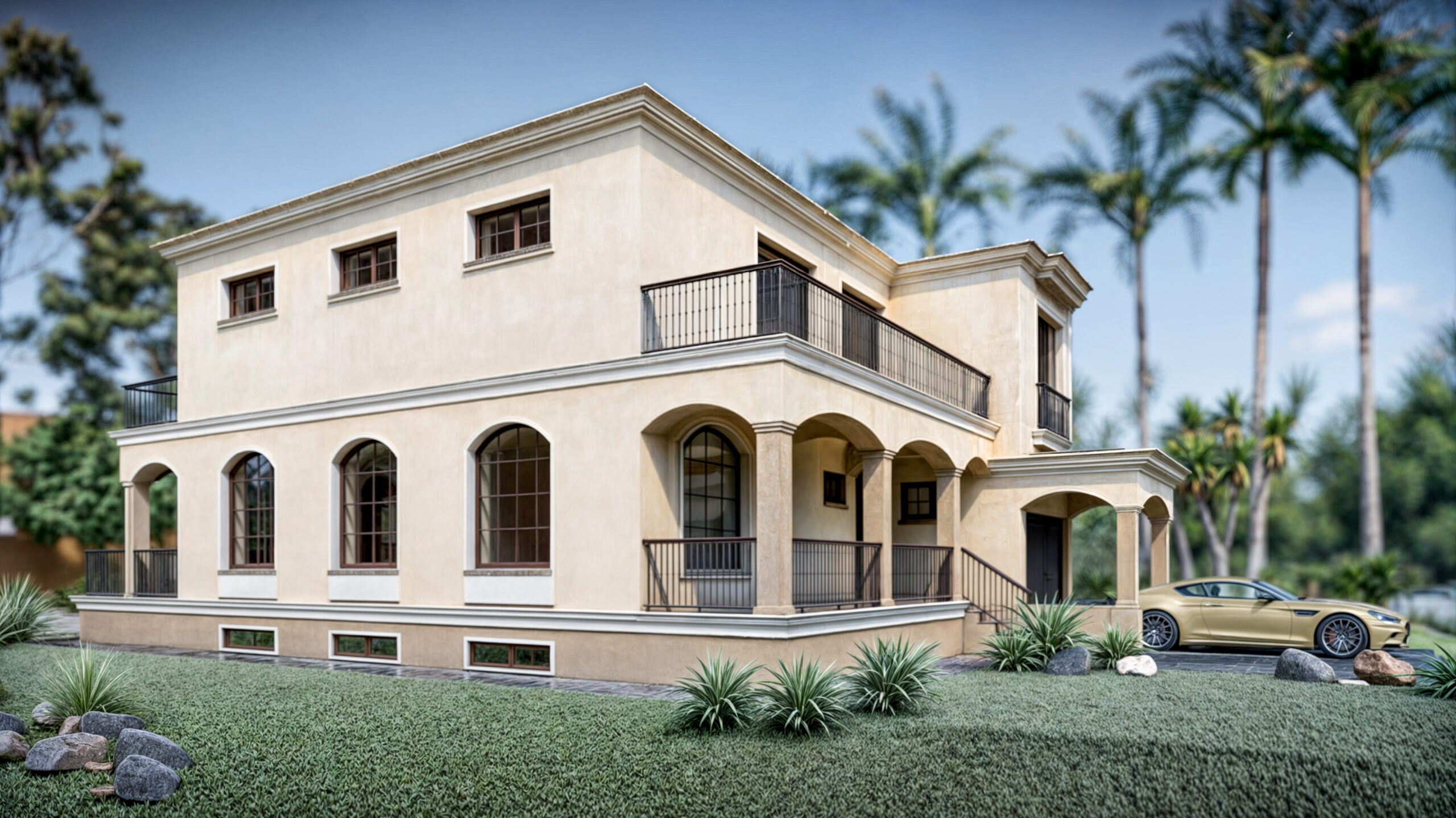 proiect casă modernă S+P+1E EF Architecture
