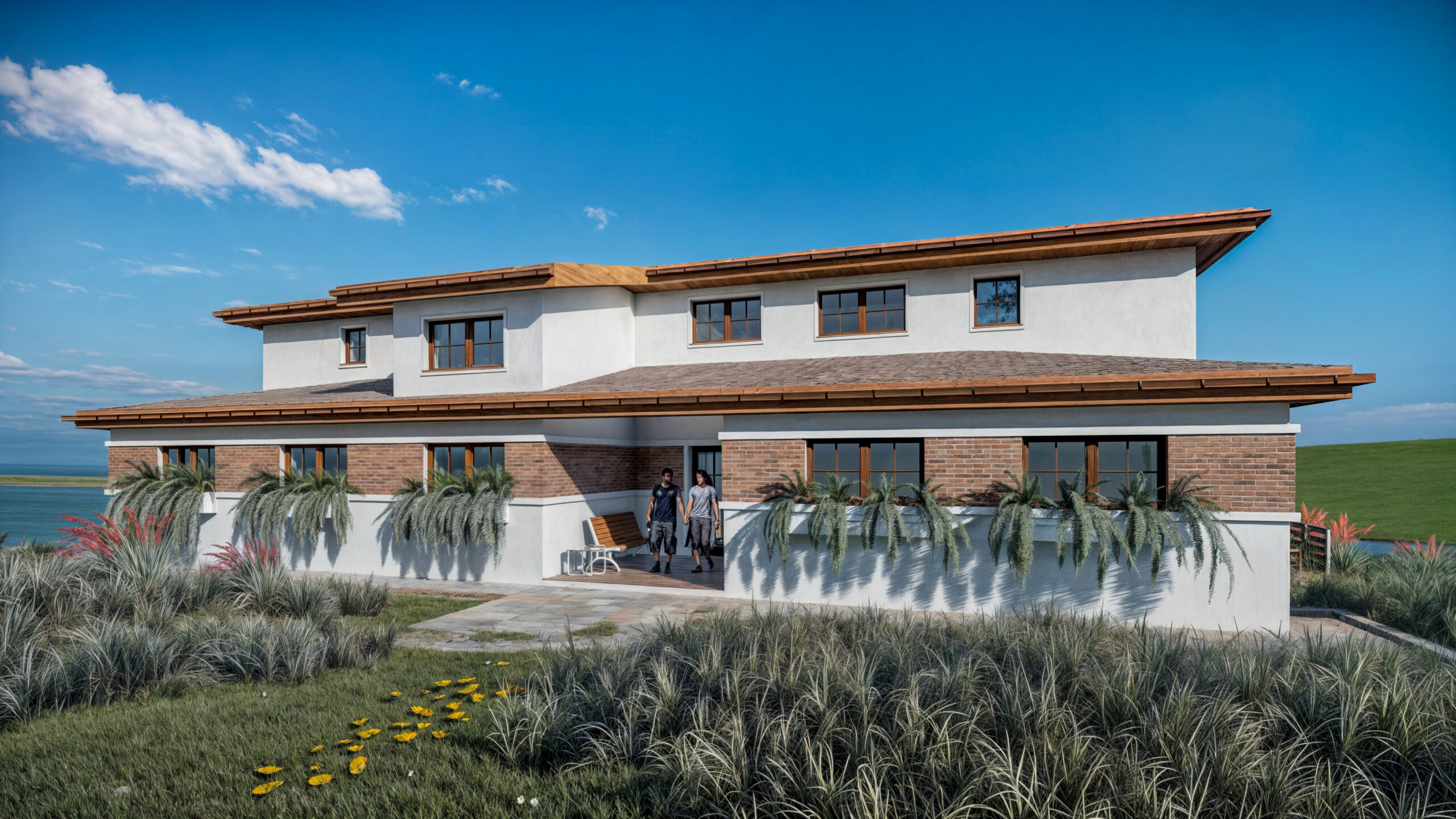 proiect pensiune agroturistică D+P+M EF Architecture