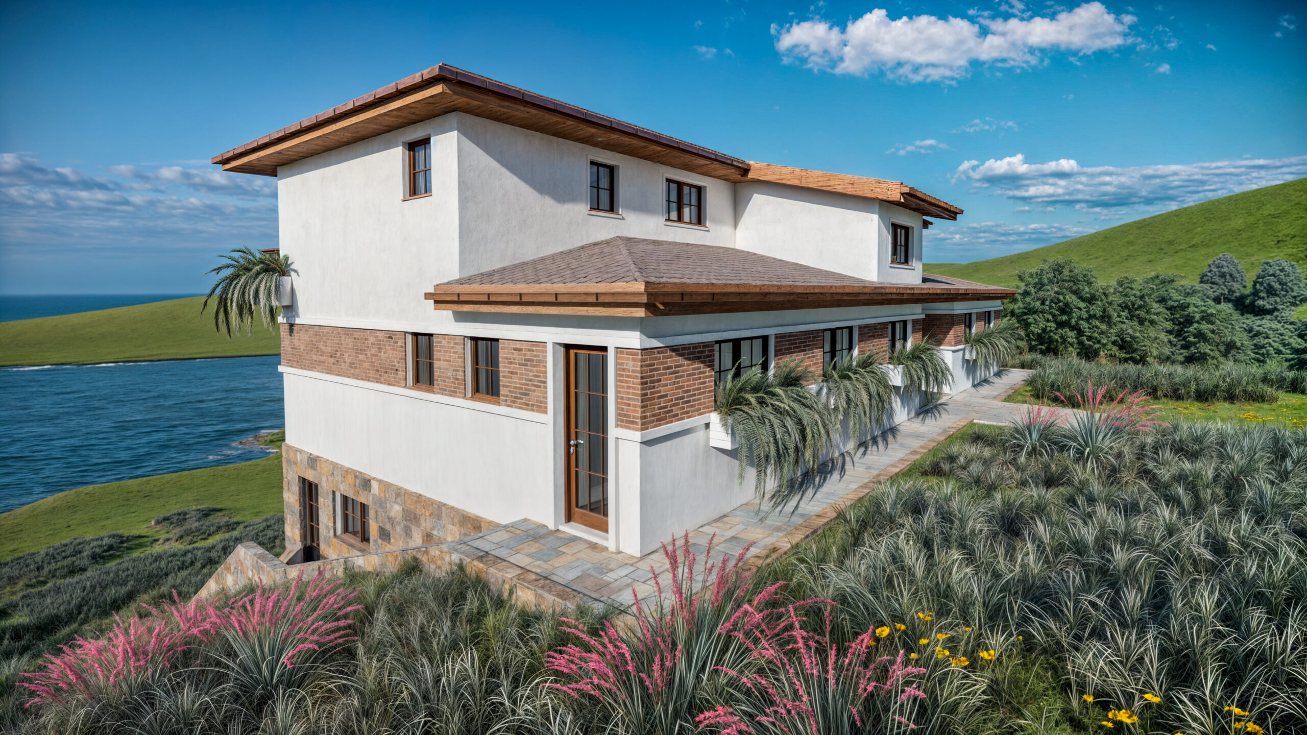 proiect pensiune agroturistică D+P+M EF Architecture