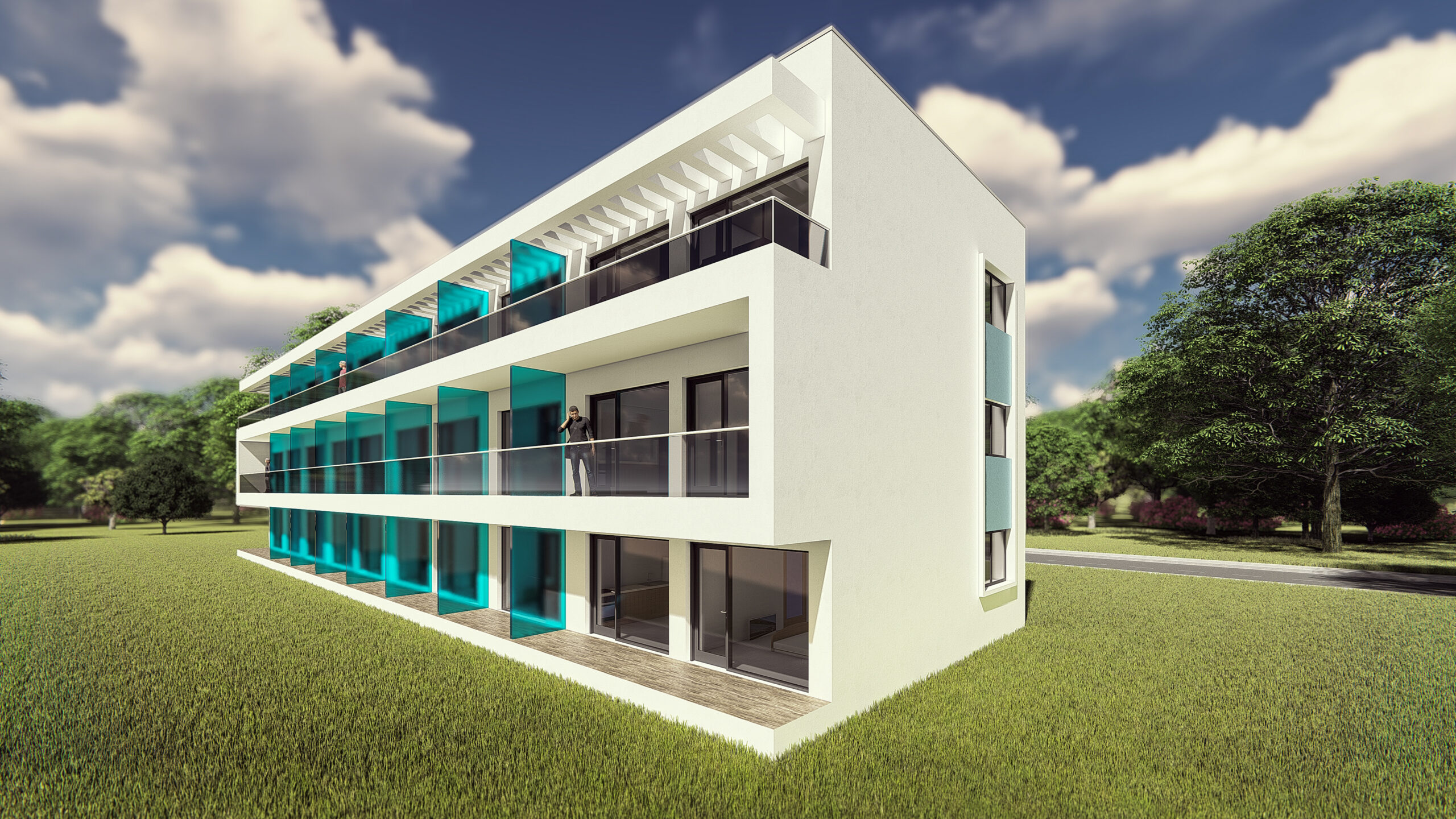 proiect pensiuine turistică P+2E EF Architecture
