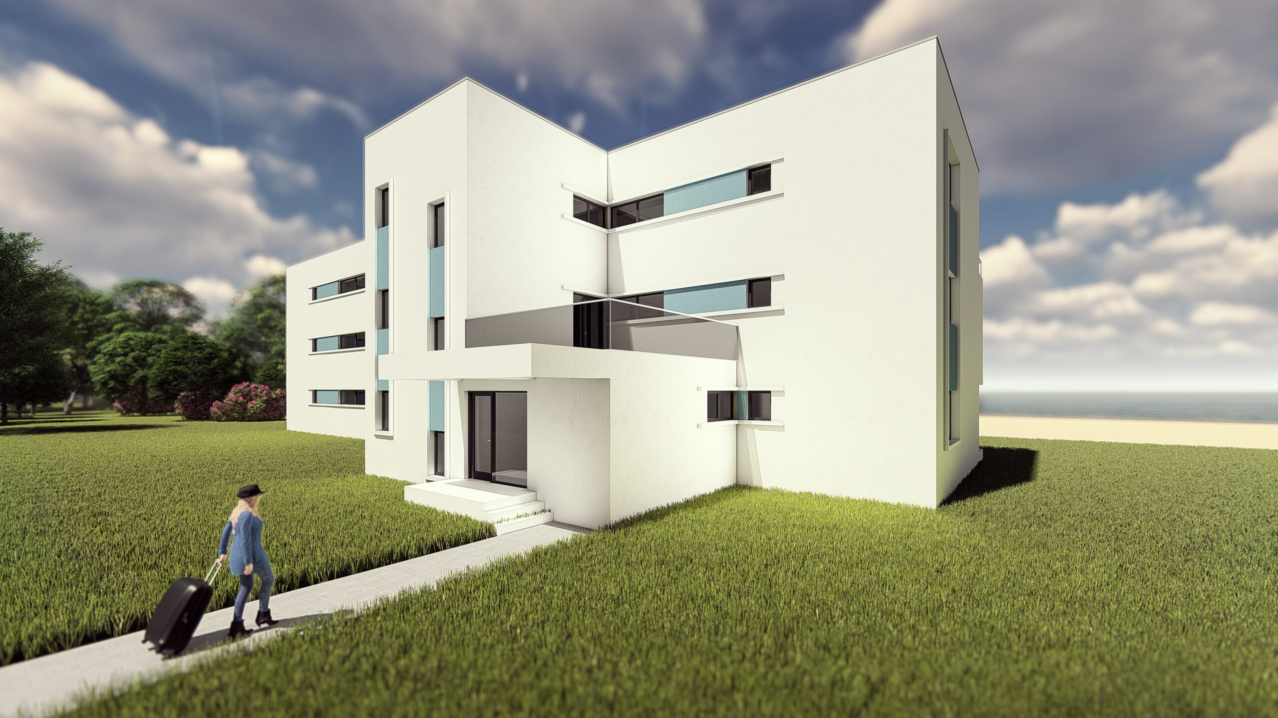 proiect pensiuine turistică P+2E EF Architecture